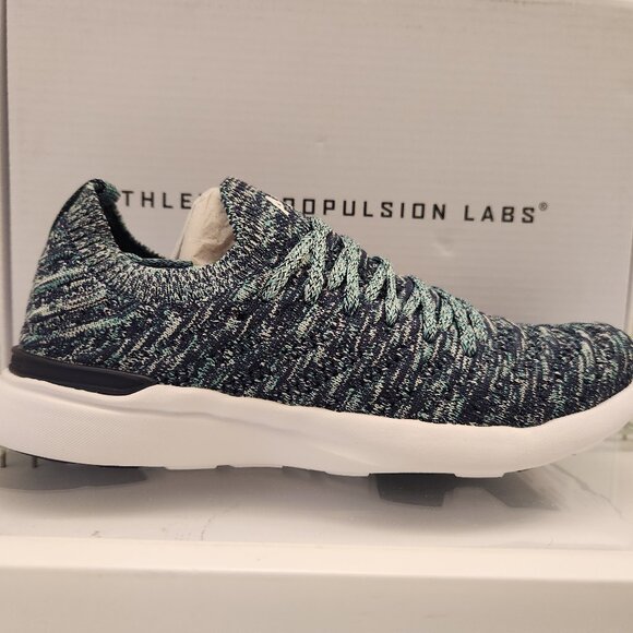 APL TechLoom Wave Sneakers. Indigo/Tropical. NIB. Size 5 - Picture 1 of 8